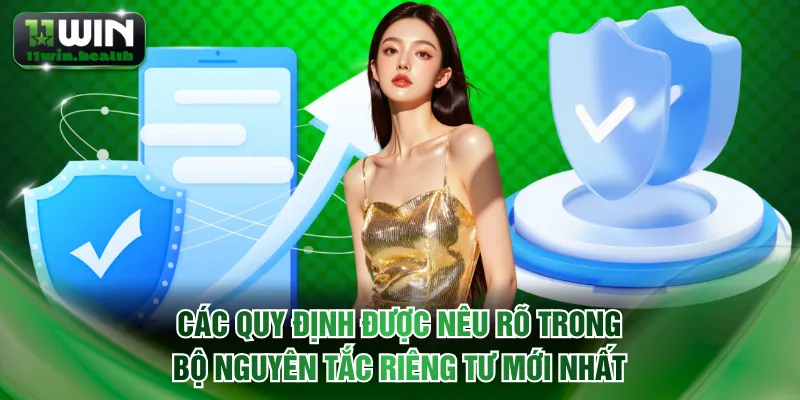 Quyền Riêng Tư 11WIN: Lá Chắn Thép Của Mọi Thành Viên 3 Các quy định được nêu rõ trong bộ nguyên tắc riêng tư mới nhất